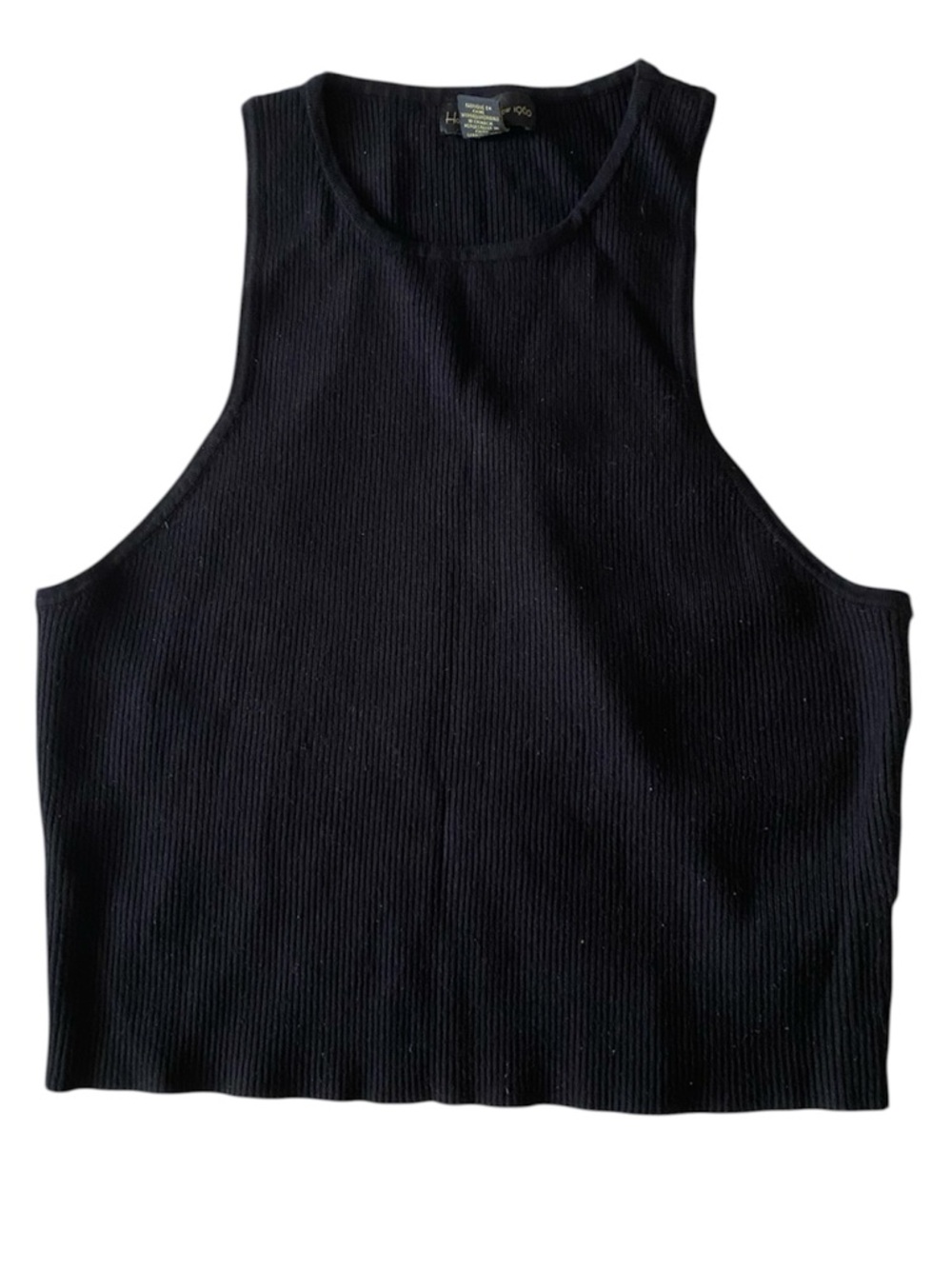 House of Harlow 1960 Sleeveless Cropped Sweater Top